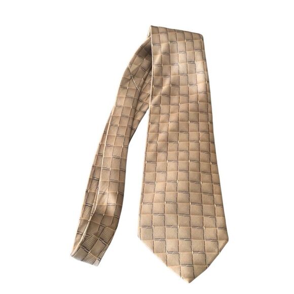 Pre Owned Men’s Umberto Bossi Tie Neck Tie Necktie All Silk Hand Made - Picture 1 of 5